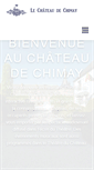 Mobile Screenshot of chateaudechimay.be